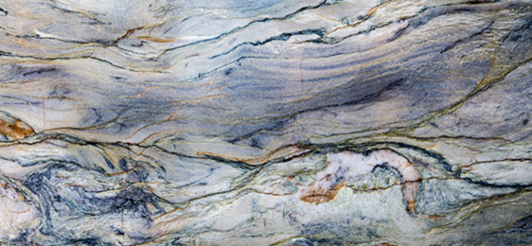 Гибкий камень Корунд синий